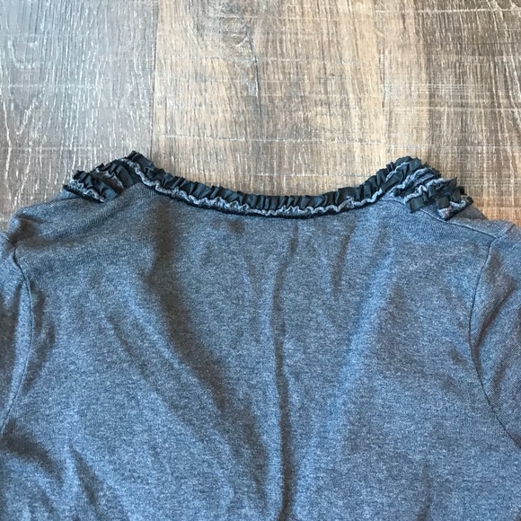 J. Crew whirling ruffles cardigan - Picture 6 of 7